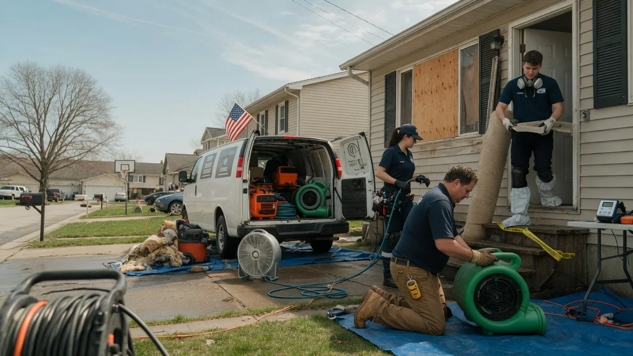 Water Damage Restoration in Cedar Creek, TX near me